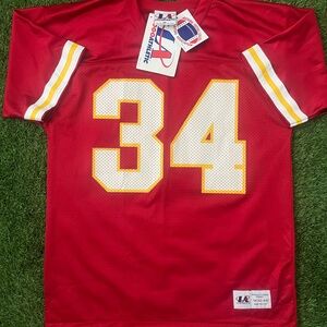 1990s Vintage Logo Athletic Dale Carter Kansas City Chiefs Jersey Size Medium